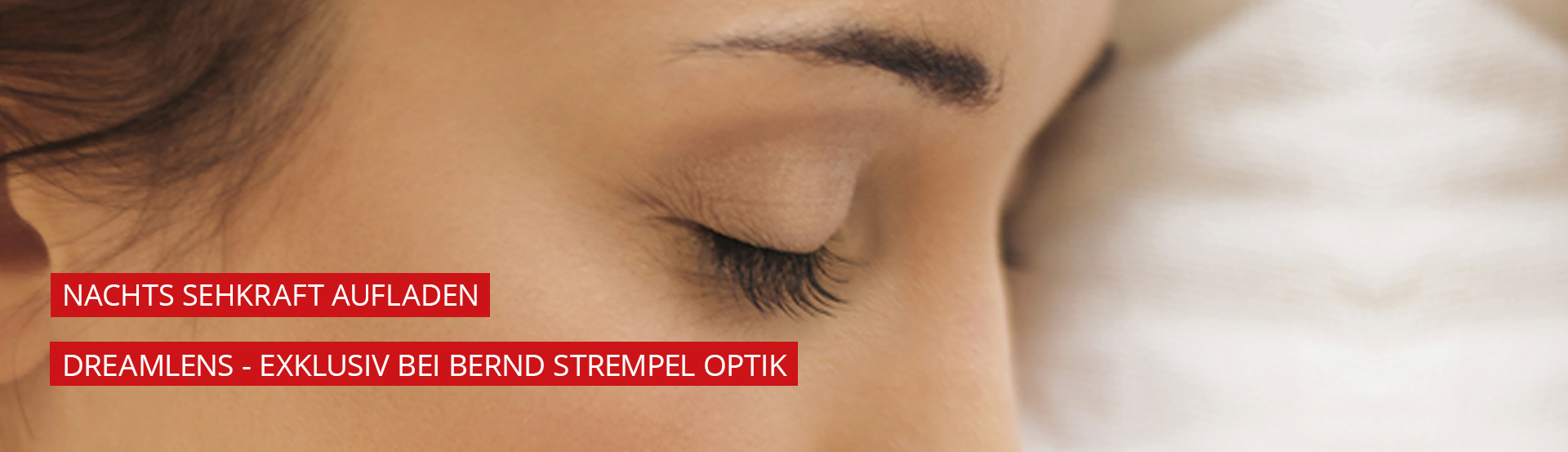 Nachtlinsen (Orthokeratologie) - exklusiv bei Bernd Strempel Optik